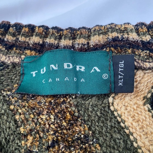 SOLD VINTAGE tundra canada pullover - Picture 5 of 5